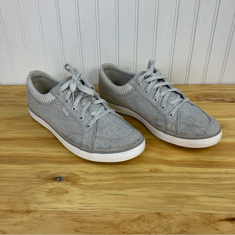 Chambray Center II Keds with memory foam insole